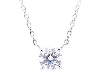 一粒ダイヤモンドネックレス model 12